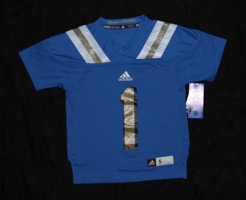 UCLA Bruins adidas Kids Youth #1 Replica Football Jersey — ucla fan gear