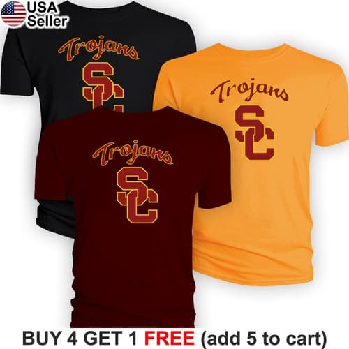 USC T-Shirt Trojans SC University of Southern California College Pride BSC01 — usc fan gear