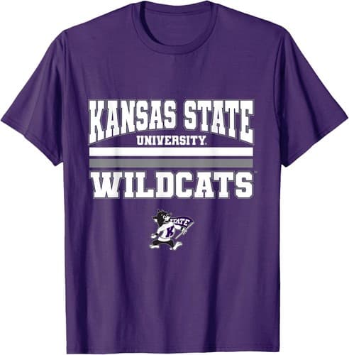 Kansas State Wildcats NCAA University Merch VNPKSTU301 Unisex T-Shirt — kansas-state fan gear