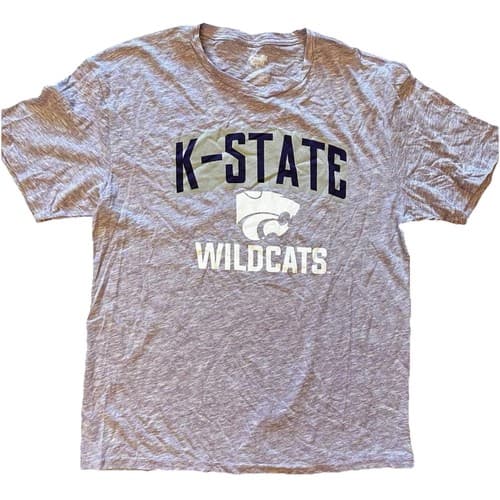 Men's Kansas State Wildcats T-shirt, NWT size Large  — kansas-state fan gear