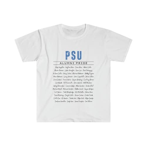 PSU Alumni Pride Players Men's T-SHIRT Penn State Nittany Lions Football NOVELTY — penn-state fan gear