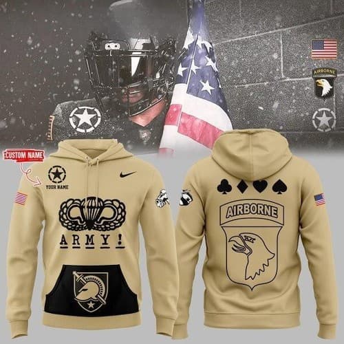 Army Black Knights Go Airborne Be The Champions 2024 Hoodie T-Shirt — army fan gear
