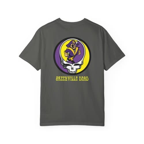 Grateful Dead East Carolina Pirates PeeDee Greenville Dead C C Tshirt — east-carolina fan gear
