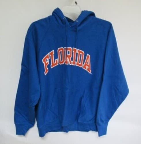 Florida Gators Graphic Hoodie Sweatshirt Royal Blue, Vintage Style Gildan — florida fan gear