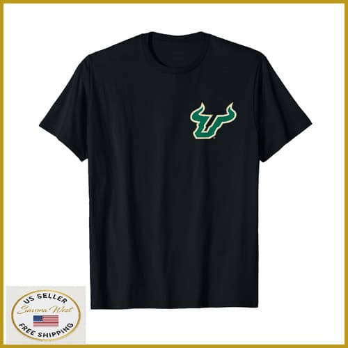 South Florida Bulls Left Chest Icon T-Shirt — south-florida fan gear