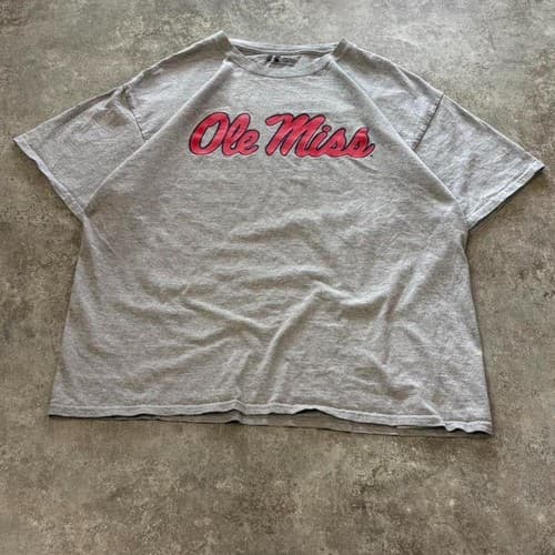 Ole Miss Rebels Spell Out Grey Shirt | T-Shirt Sweatshirt Hoodie — ole-miss fan gear