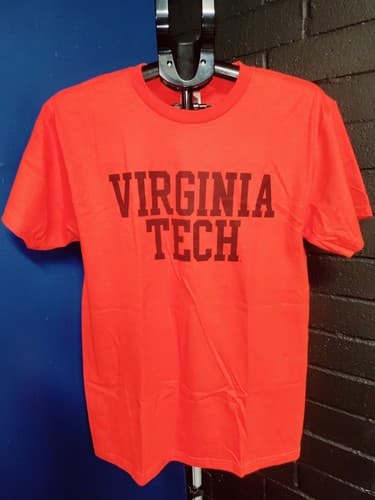 Virginia Tech Hokies NCAA Mens Football Medium Shirt Vintage Deadstock New — virginia-tech fan gear