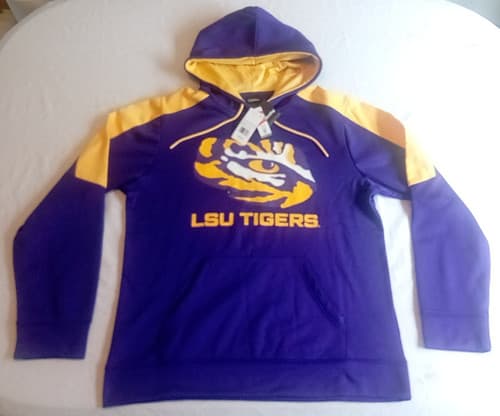 Brand New w/ Tags LSU Tigers Hoodie Sweatshirt by Captivating  Size Medium Shirt — lsu fan gear