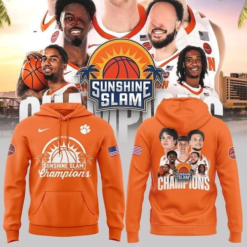 Clemson Tigers Go Tigers Sunshine Slam Champions 2024 Hoodie T-Shirt — clemson fan gear