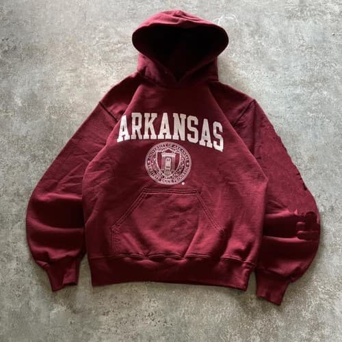 Arkansas Razorbacks Spell Out Hoodie | T-Shirt Sweatshirt Unisex — arkansas fan gear