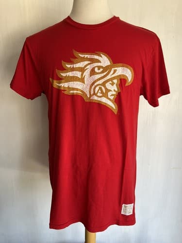SAN DIEGO STATE AZTECS Official Monty Montezuma Distant Replay T-Shirt Sz Medium — san-diego-state fan gear