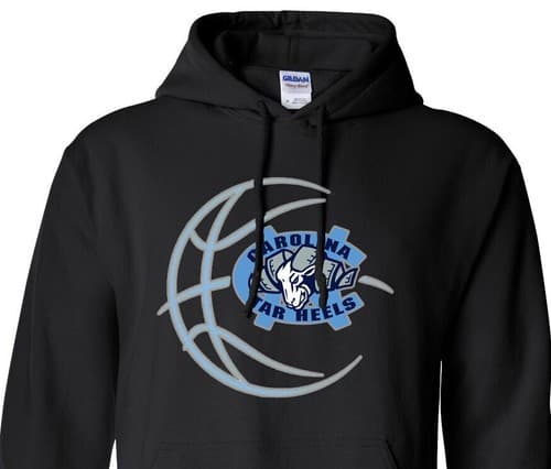 Carolina Tarheels Basketball - UNC - North Carolina - Unisex - Hoodie Sweatshirt — north-carolina fan gear