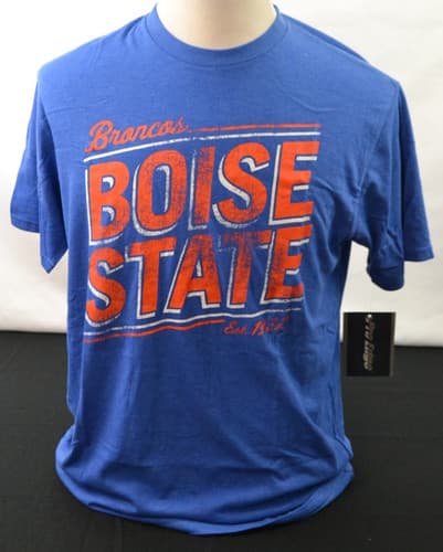 Boise State University Broncos S/S T Shirt - L (BSU-01) — boise-state fan gear