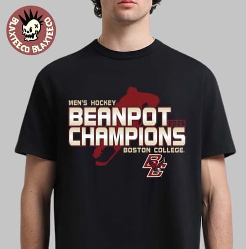 Boston College Eagles Men Hockey 2026 Beanpot1 Champions T-Shirt — boston-college fan gear