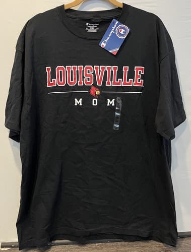 Louisville Cardinals Mom Shirt Champion 2XL — louisville fan gear