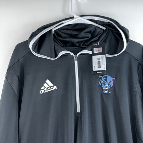 NWT Adidas FIU Golden Panthers Men’s XL Vice City Light Weight Hoodie $71 — fiu fan gear