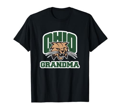 Ohio University Bobcats Grandma T-Shirt - Officially Licensed NCAA Tee — ohio fan gear
