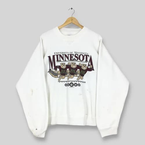 Vintage Minnesota Golden Gophers NCAA Sweatshirt Hoodie Tee — minnesota fan gear