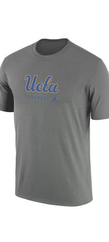 NWT UCLA Bruins Football Nike Legend Gray Dri-Fit Shirt Mens XL  — ucla fan gear