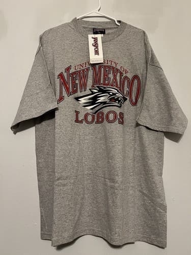 Vintage NWT Y2K Jansport New Mexico Lobos T-Shirt Size XL — new-mexico fan gear