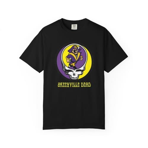 Greenville Dead Grateful Dead East Carolina Pirates PeeDee Tshirt — east-carolina fan gear