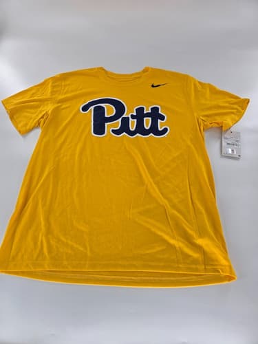 Nike Pitt Panthers Legend T-Shirt Men’s L Blue Short Sleeve Pittsburgh Tee New — pittsburgh fan gear