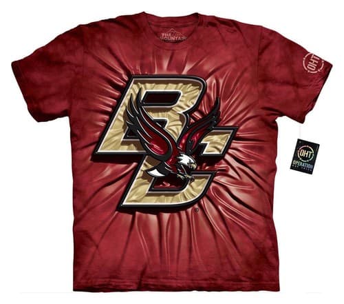 Boston College Eagles T-Shirt by The Mountain-----Brand New----- — boston-college fan gear