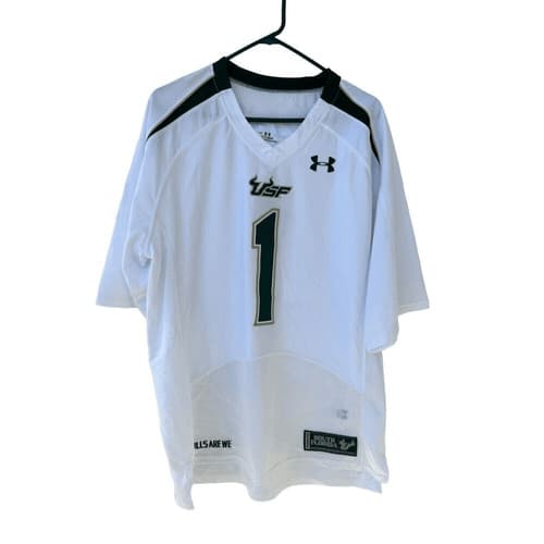 USF UNIVERSITY SOUTH FLORIDA BULLS JERSEY SIZE M — south-florida fan gear