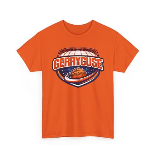 GERRYCUSE Non-Negotiable GMAC Gerry Mcnamara Syracuse Basketball Orange T-Shirt — syracuse fan gear