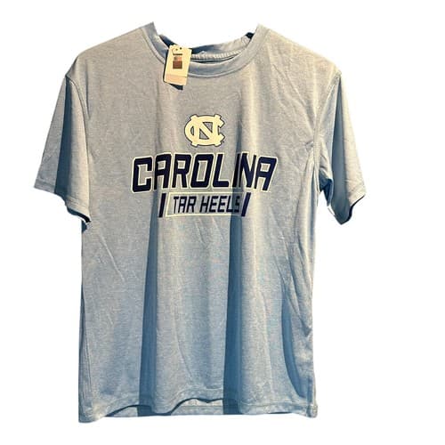 Carolina Tar Heels NWT Small Unisex Poly T  North Carolina ACC Football Gameday — north-carolina fan gear