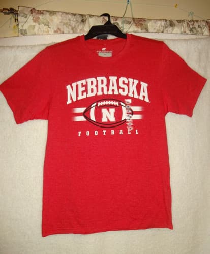 Men Nebraska Cornhuskers Football 2022 Team Schedule Red T-shirt Size Medium (CS — nebraska fan gear