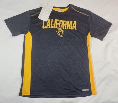 University of California Berkeley Golden Bears TShirt Large Majestic Section 101 — california fan gear