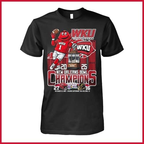 💯FREESHIP - Western Kentucky Hilltoppers 2025 New Orleans Bowl Champions Gift — western-kentucky fan gear