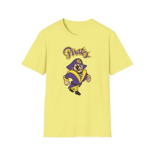 Vintage East Carolina Pirates Strutting PeeDee ECU Softstyle T-Shirt — east-carolina fan gear