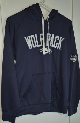 University of Nevada RENO Wolfpack Hoodie Sweatshirt t shirt M Medium — nevada fan gear
