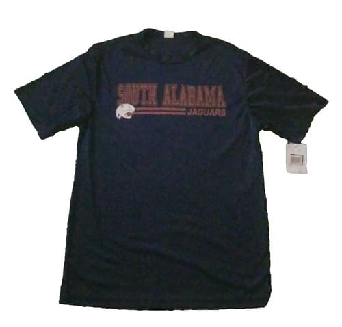 CI Sport-Tek University of South Alabama T-Shirt Jaguars Logo Navy Size S — south-alabama fan gear