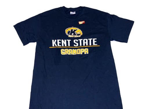 Kent State University Golden Flashes Grandpa Papa Grandfather T-Shirt New NWT SM — kent-state fan gear