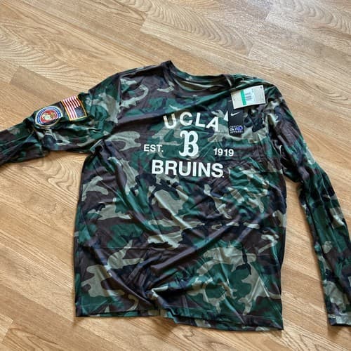 Jordan UCLA Bruins Football On-Field Military Salute to Service Shirt New Xl USA — ucla fan gear