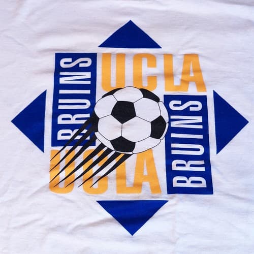 vintage 90s UCLA Bruins Reebok Soccer football shirt XL deadstock los angeles — ucla fan gear