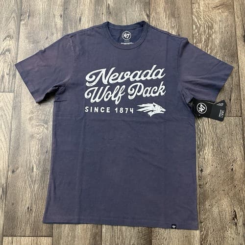 Nevada Wolf Pack Faded Style ‘47 T-shirt Men’s Size M — nevada fan gear