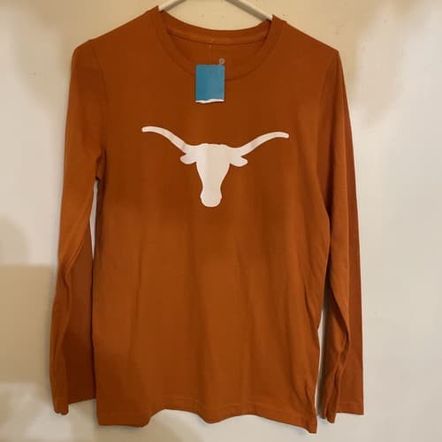 Texas Longhorns Shirt NCAA Football Tee Team Gear Size Youth Large 14-16 Gen 2 — texas fan gear