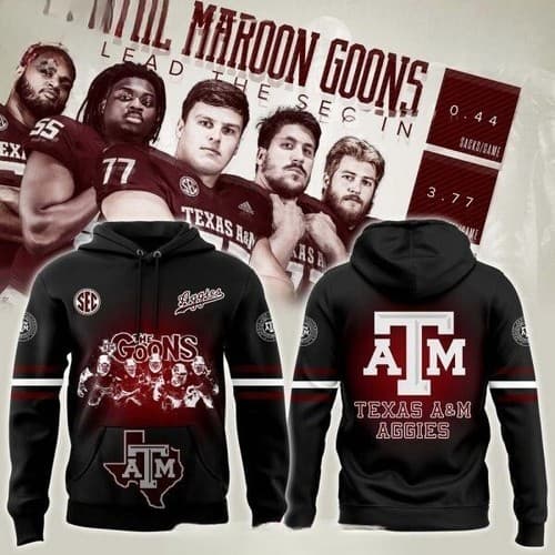 Texas A.&.M Aggies The Goons Black Hoodie — texas-am fan gear