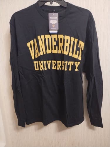 Vanderbilt University Commodores Shirt Mens Medium  Long Sleeve  College NCAA — vanderbilt fan gear