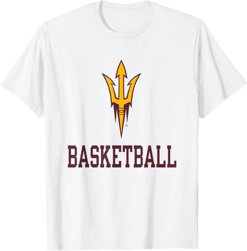 Arizona State Sun Devils Basketball Icon Logo Unisex T-Shirt — arizona-state fan gear