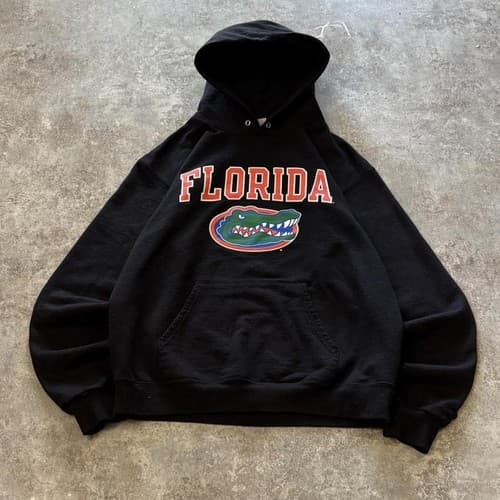 Florida Gators Spell Out Black Hoodie | T-Shirt Sweatshirt Hoodie — florida fan gear