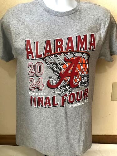 Alabama Crimson Tide 2024 Final Four T-Shirt Sweatshirt Hoodie — alabama fan gear