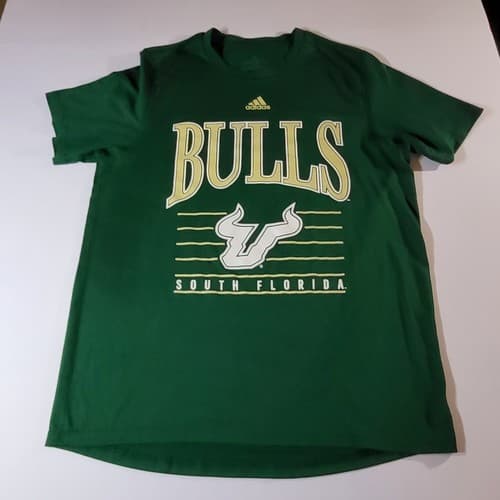 Adidas Creator Tee Shirt University Of South Florida Bulls Mens Medium   — south-florida fan gear