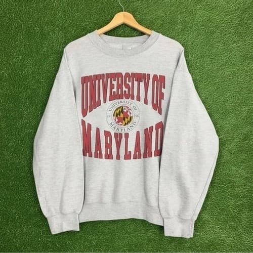 Vintage University of Maryland Terrapins College T-Shirt, Sweatshirt & Hoodie — maryland fan gear