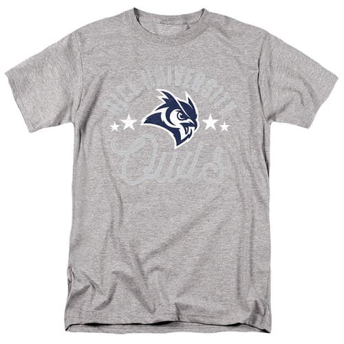 Rice University Adult T-Shirt Owls, Athletic Heather, S-5XL — rice fan gear