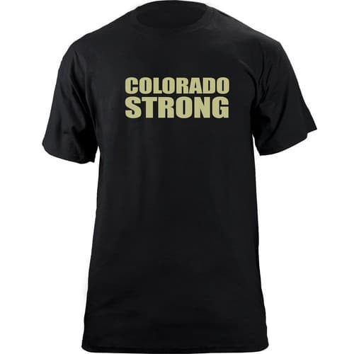 Original Colorado Strong University Buffaloes T-Shirt — colorado fan gear